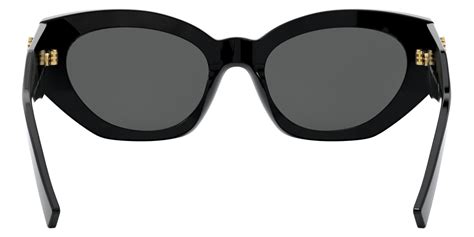 Versace™ VE4376B GB1/87 54 Black Sunglasses 